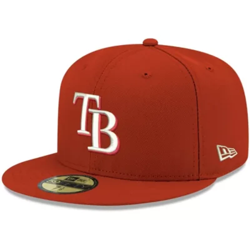 MLB Tampa Bay Rays Logo 59FIFTY Fitted Hat