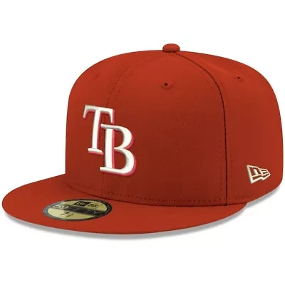 MLB Tampa Bay Rays Logo 59FIFTY Fitted Hat