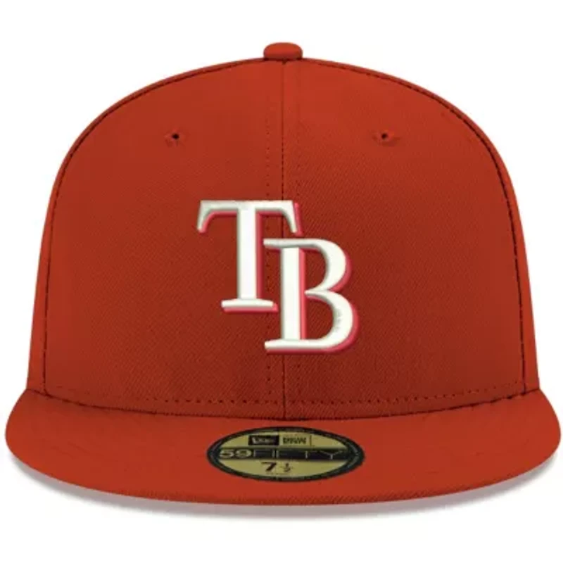 MLB Tampa Bay Rays Logo 59FIFTY Fitted Hat