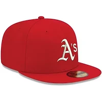 Oakland Athletics MLB Logo 59FIFTY Fitted Hat