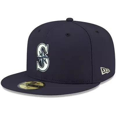 MLB Seattle Mariners Logo 59FIFTY Fitted Hat