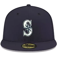 MLB Seattle Mariners Logo 59FIFTY Fitted Hat
