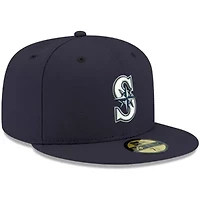 MLB Seattle Mariners Logo 59FIFTY Fitted Hat