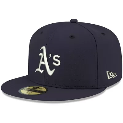 Oakland Athletics MLB Logo 59FIFTY Fitted Hat