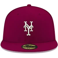 MLB New York Mets Logo 59FIFTY Fitted Hat