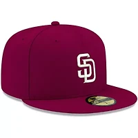 MLB San Diego Padres Logo 59FIFTY Fitted Hat