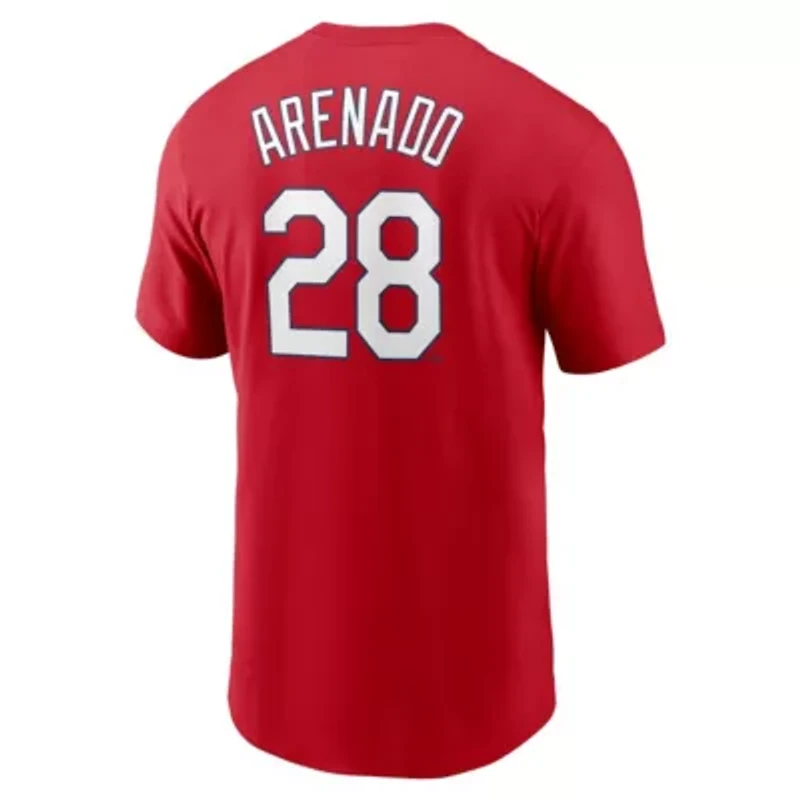 MLB Nike Nolan Arenado St. Louis Cardinals Name & Number T-Shirt