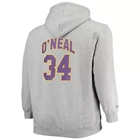 NBA Shaquille O'Neal ed Los Angeles Lakers Big & Tall Name Number Pullover Hoodie