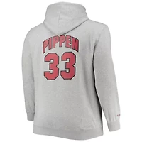 NBA Scottie Pippen ed Chicago Bulls Big & Tall Name Number Pullover Hoodie
