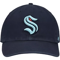 NHL Deep Sea Seattle Kraken Clean Up Adjustable Hat