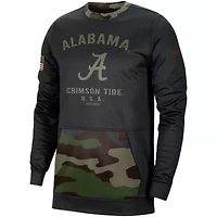 Alabama Crimson Tide NCAA Nike Military Appreciation Performance Pullover Sweatshirt