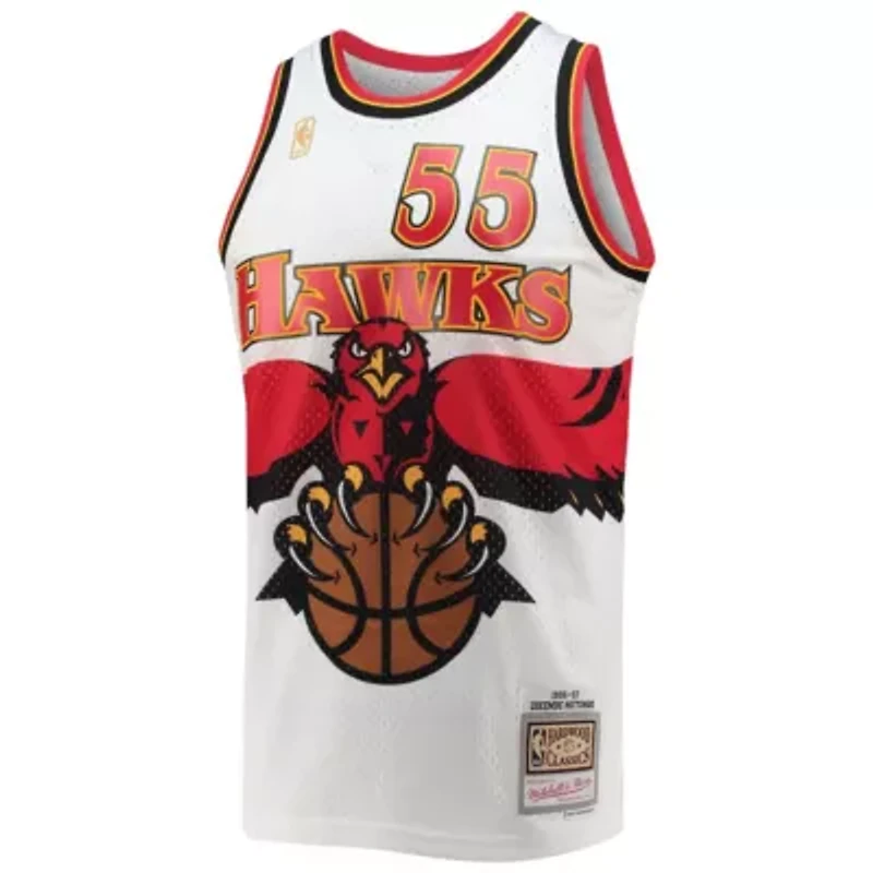 NBA Dikembe Mutombo Atlanta Hawks 1996/97 Hardwood Classics Swingman Jersey