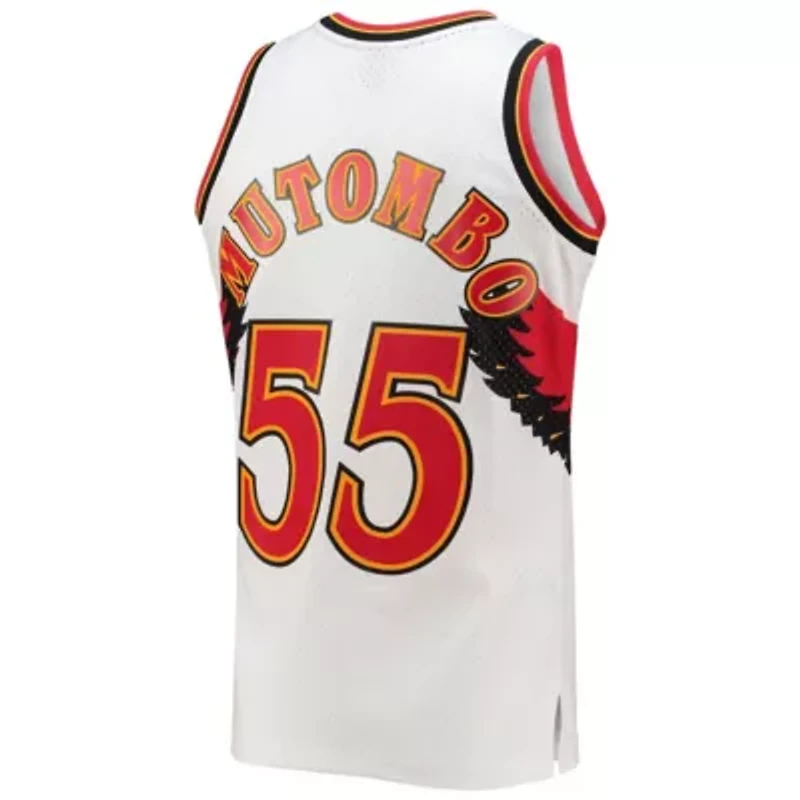 NBA Dikembe Mutombo Atlanta Hawks 1996/97 Hardwood Classics Swingman Jersey