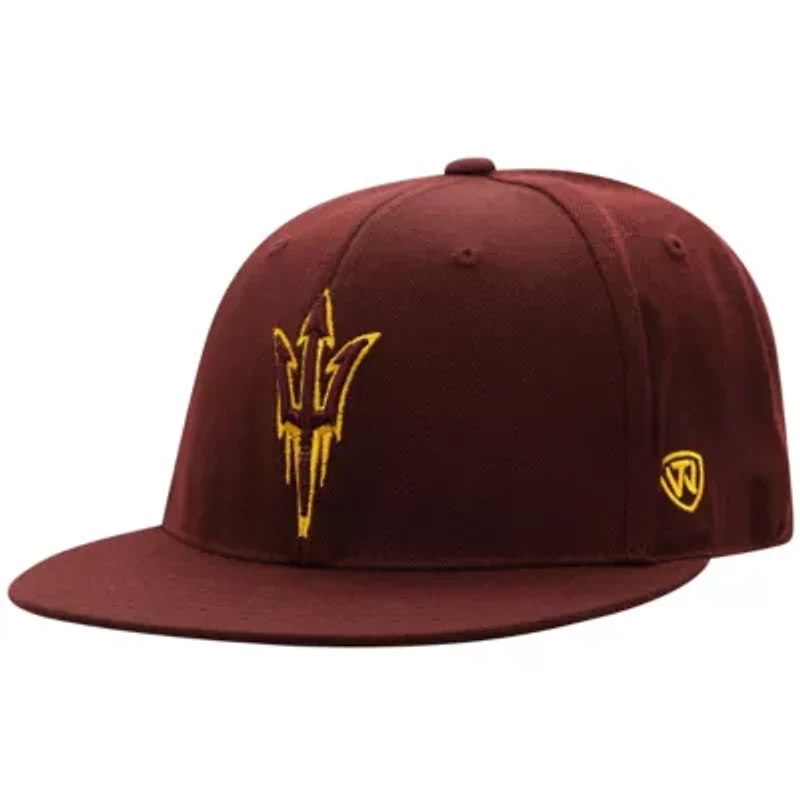 NCAA Arizona State Sun Devils Team Color Fitted Hat