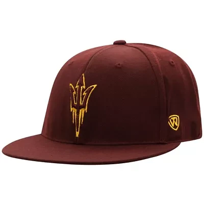 NCAA Arizona State Sun Devils Team Color Fitted Hat