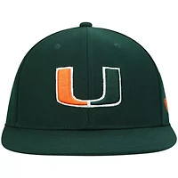 Miami (FL) Hurricanes NCAA Team Color Fitted Hat