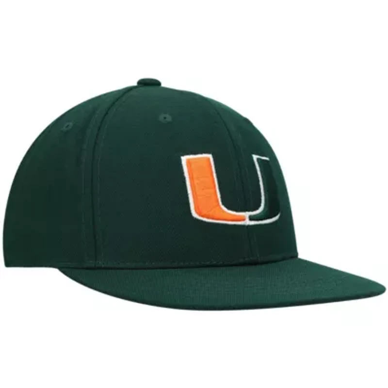 Miami (FL) Hurricanes NCAA Team Color Fitted Hat