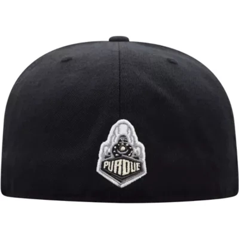 NCAA Purdue Boilermakers Team Color Fitted Hat