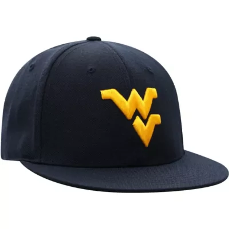 NCAA West Virginia Mountaineers Team Color Fitted Hat