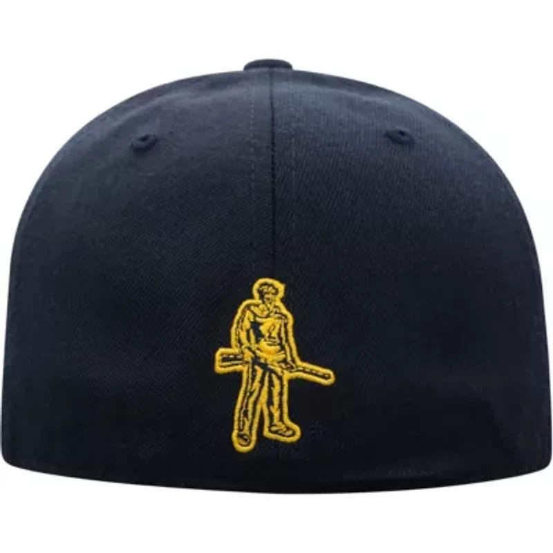 NCAA West Virginia Mountaineers Team Color Fitted Hat