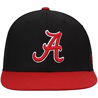 Alabama Crimson Tide NCAA Black/Crimson Team Color Two-Tone Fitted Hat