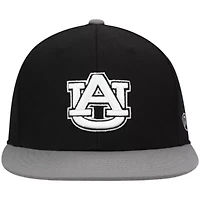 NCAA Black/Gray Auburn Tigers Team Color Two-Tone Fitted Hat