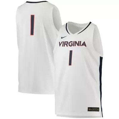 NCAA Nike #1 Virginia Cavaliers Replica Basketball Jersey