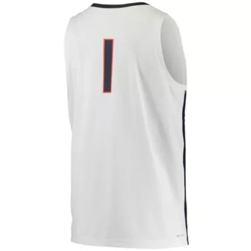 NCAA Nike #1 Virginia Cavaliers Replica Basketball Jersey