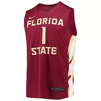 NCAA Nike #1 Florida State Seminoles Team Replica Basketball Jersey