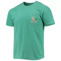 Miami (FL) Hurricanes NCAA Circle Campus Scene T-Shirt