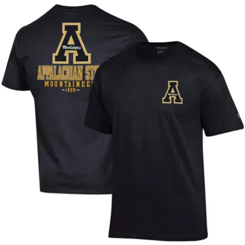 NCAA Appalachian State Mountaineers Stack 2-Hit T-Shirt