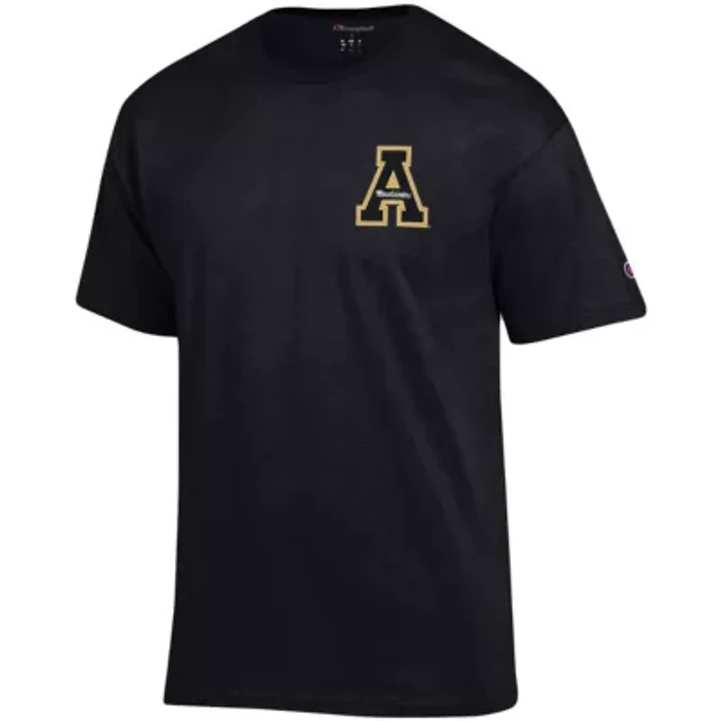 NCAA Appalachian State Mountaineers Stack 2-Hit T-Shirt
