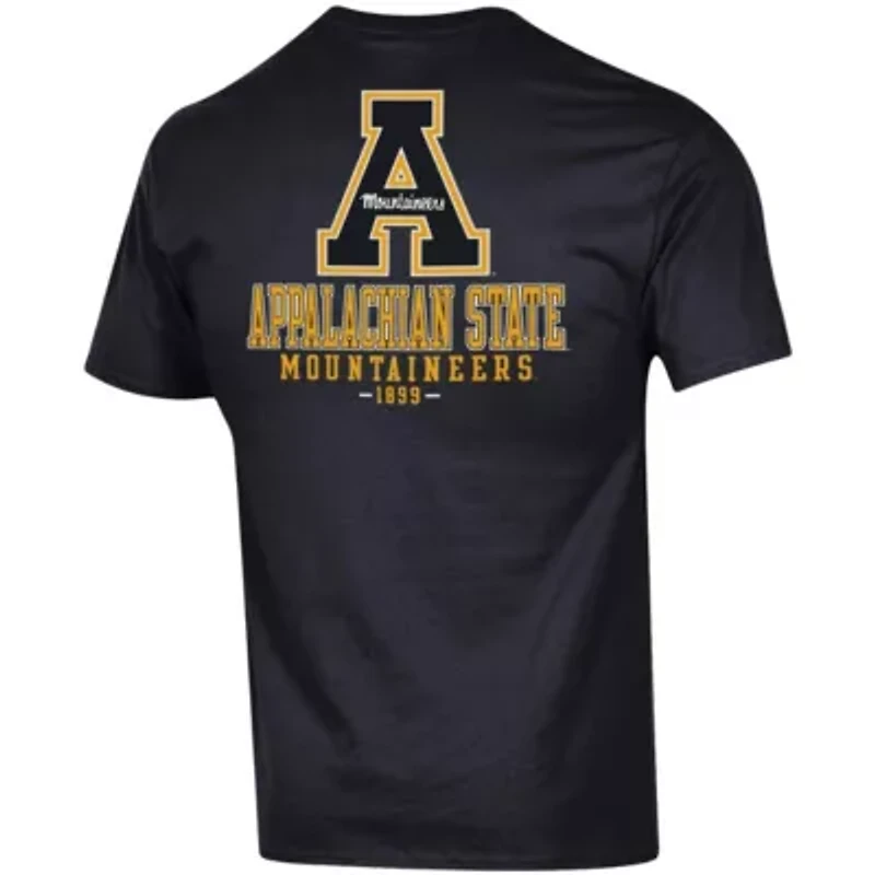 NCAA Appalachian State Mountaineers Stack 2-Hit T-Shirt