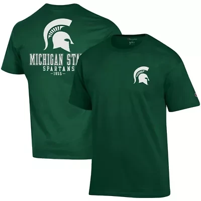 NCAA Michigan State Spartans Stack 2-Hit T-Shirt