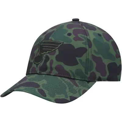 NHL St. Louis Blues Locker Room Primegreen Slouch Adjustable Hat