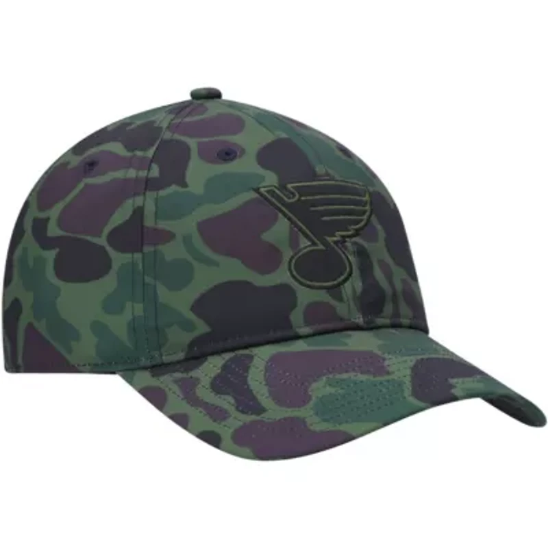 NHL St. Louis Blues Locker Room Primegreen Slouch Adjustable Hat