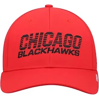 NHL Chicago Blackhawks 2021 Locker Room AEROREADY Flex Hat