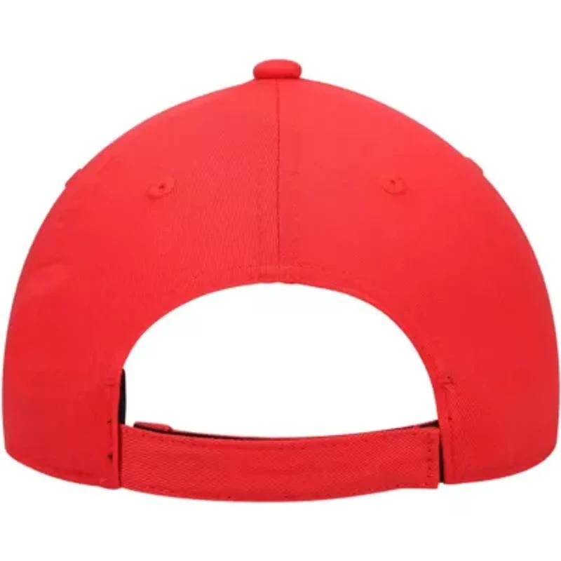 NHL Chicago Blackhawks Locker Room Three Stripe Adjustable Hat