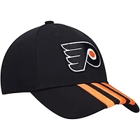 NHL Philadelphia Flyers Locker Room Three Stripe Adjustable Hat