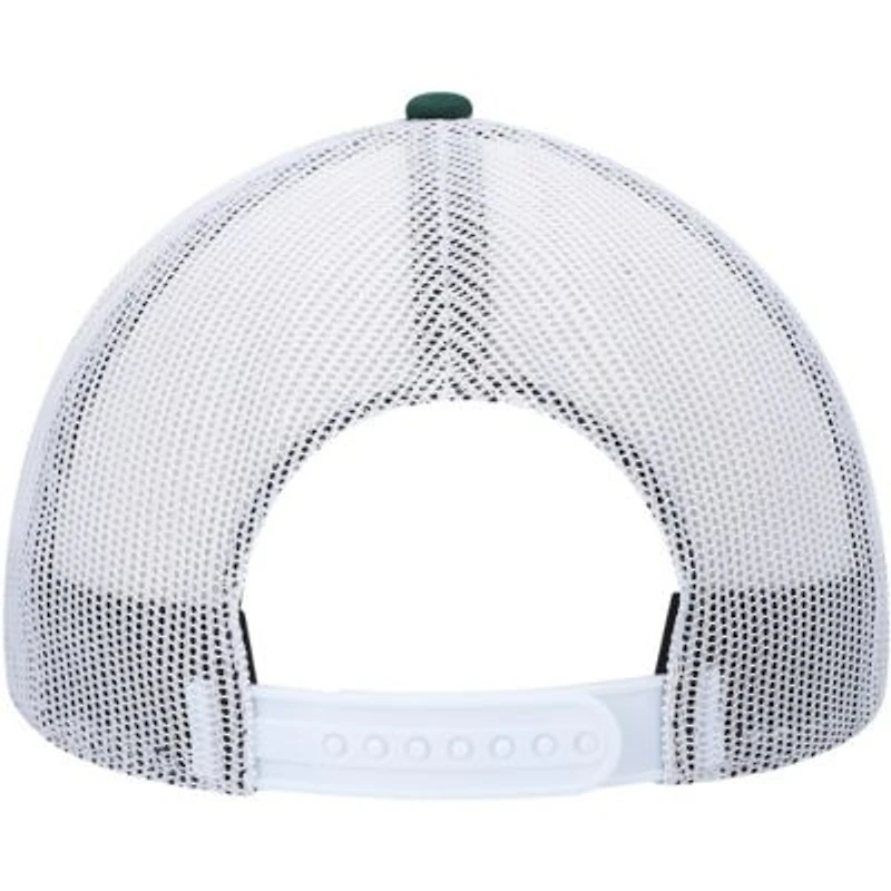 Oakland Athletics MLB Green/White Athletics Primary Logo Trucker Snapback Hat