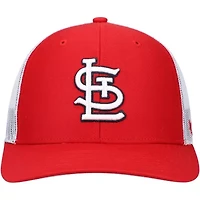 MLB Red/White St. Louis Cardinals Primary Logo Trucker Snapback Hat