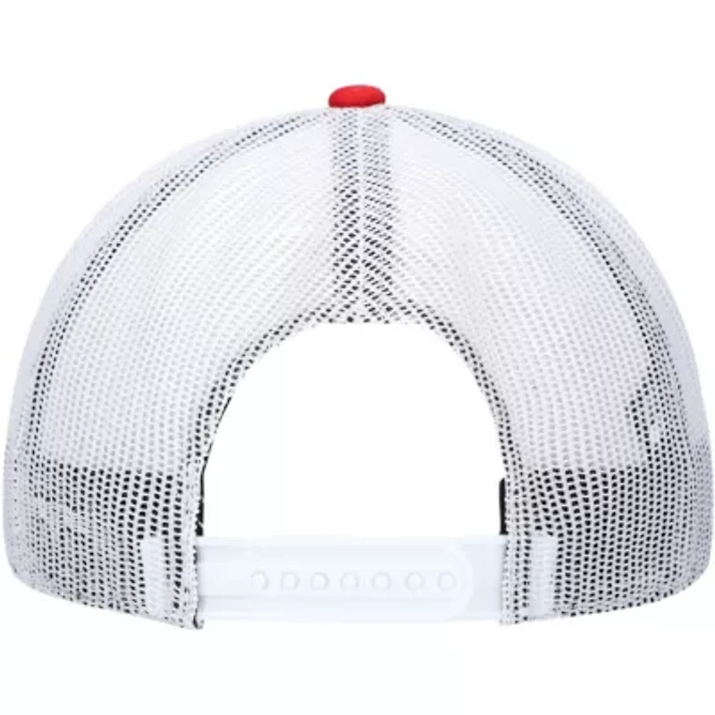 MLB Red/White St. Louis Cardinals Primary Logo Trucker Snapback Hat