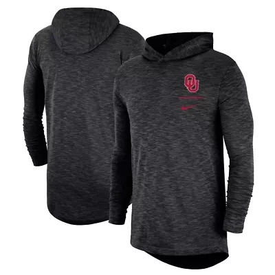 NCAA Nike Oklahoma Sooners Slub Performance Long Sleeve Hoodie T-Shirt
