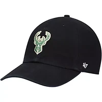 NBA Milwaukee Bucks Logo Clean Up Adjustable Hat