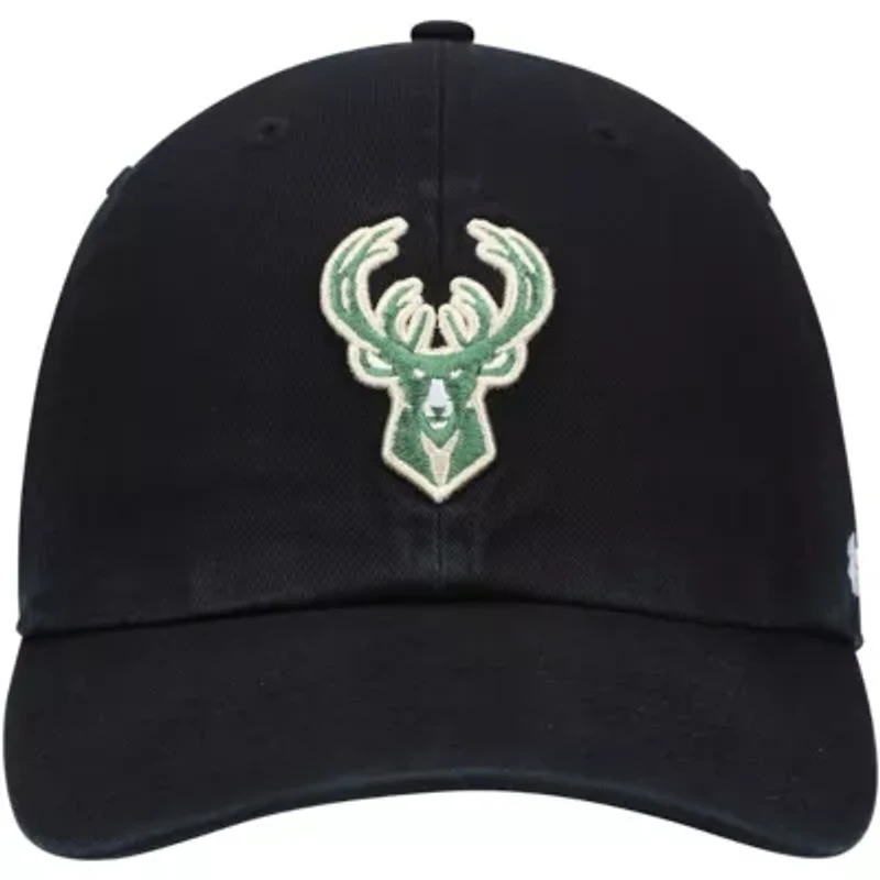 NBA Milwaukee Bucks Logo Clean Up Adjustable Hat