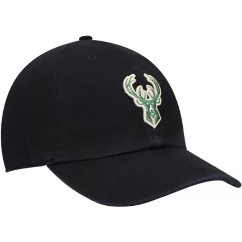 NBA Milwaukee Bucks Logo Clean Up Adjustable Hat