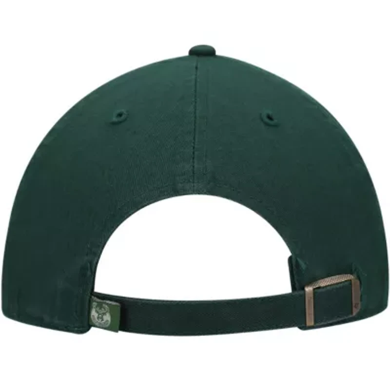 NBA Hunter Milwaukee Bucks Logo Clean Up Adjustable Hat