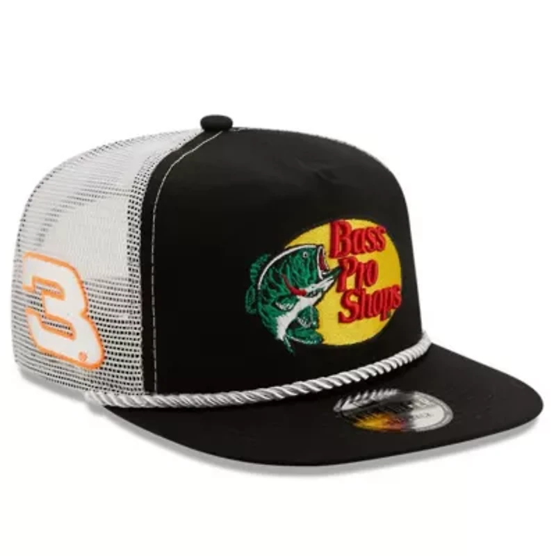 NASCAR Black/White Austin Dillon Golfer Snapback Adjustable Hat