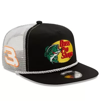 NASCAR Black/White Austin Dillon Golfer Snapback Adjustable Hat