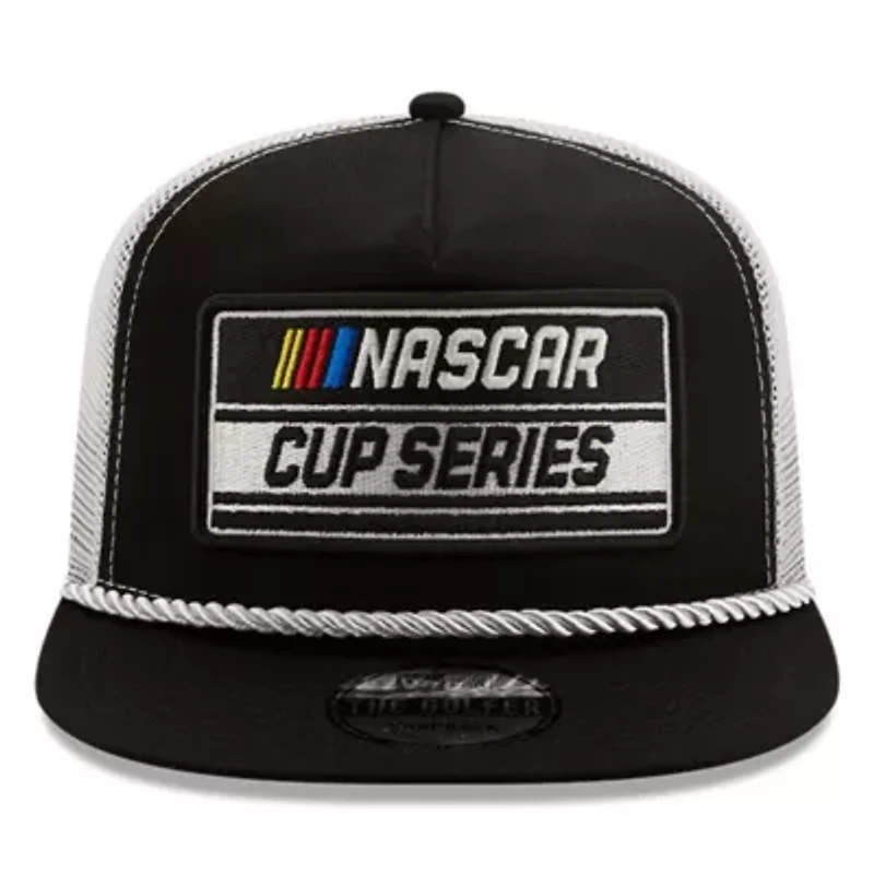 NASCAR Black/White Golfer Snapback Adjustable Hat